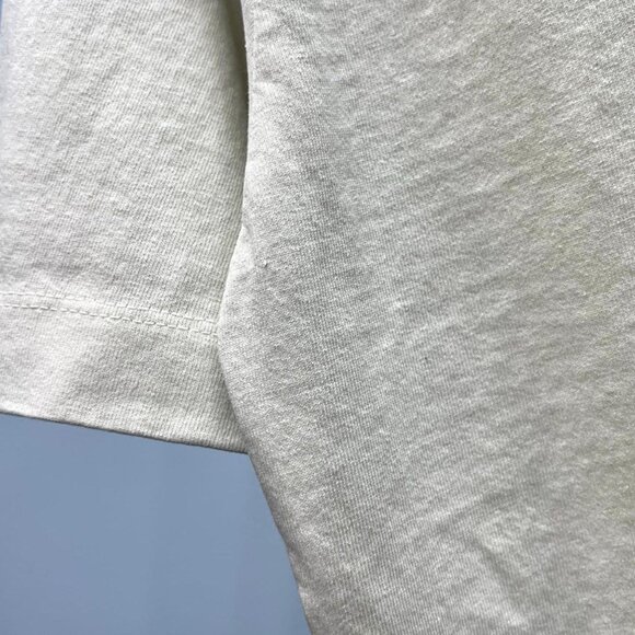 Alexander Wang White Printed Lettering Short-Sleeved T-Shirt - Picture 6 of 9